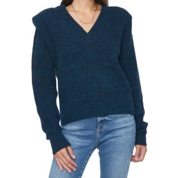 Pistola Womens Camille V-Neck Long Sleeves Sweater Size Medium - Picture 1 of 8